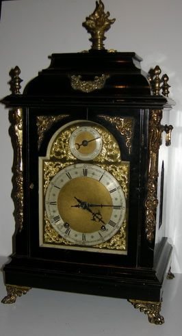 George 111 Style Late Victorian Mantel Clock