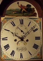 fig 1. Mahogany Grandfather Clock Didmarton