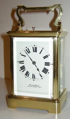Striking and Repeating French Brass Cased Carriage Clock