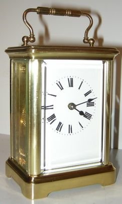French Brass Cased Carriage Clock