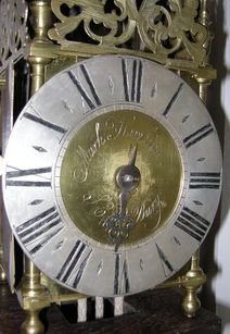 fig 1. Hawkins Bury Lantern Clock