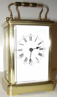 French Brass Cased Carriage Clock