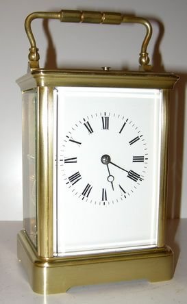 A Striking and Repeating Carriage Clock.