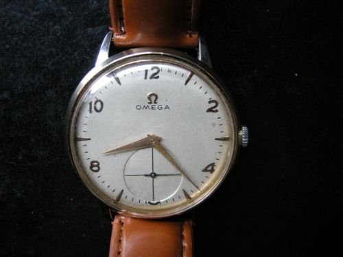 A 1960'S Gents Omega Gold Plated Wristwatch