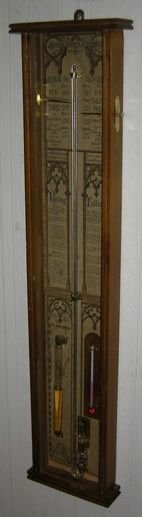 A Victorian Admirol Fitzroy Barometer