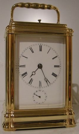 Fine Quality Gorge Case Carriage Clock