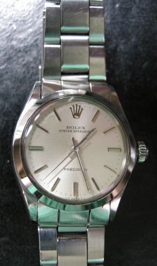 A 1969 Midsize Rolex Oyster Speedking Watch