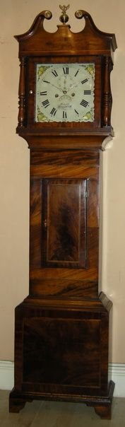 A Northamptonshire Mahogany Longcase Clock Henson Kingscliffe
