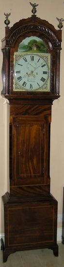 Welsh Mahogany Longcase Rees Newbridge