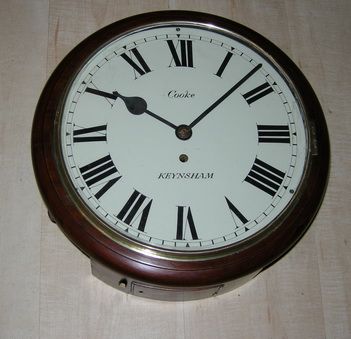 English Fusse Dial Clock Keynsham Bristol