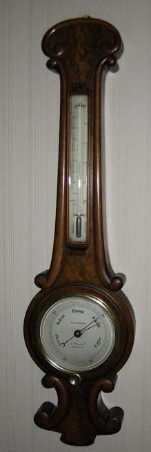 A Rare Small Late Victorian Barometer by Beck, London