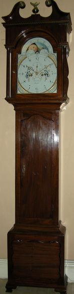A Fine Quality Bristol Moon Phase Longcase Clock