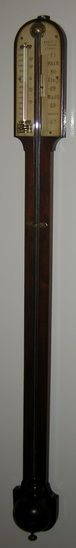 A Victorian Stick Barometer by Negretti & Zambra