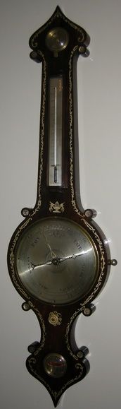 A Rosewood Mercury Barometer