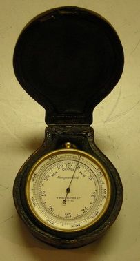 A Rare Combination Pocket Barometer