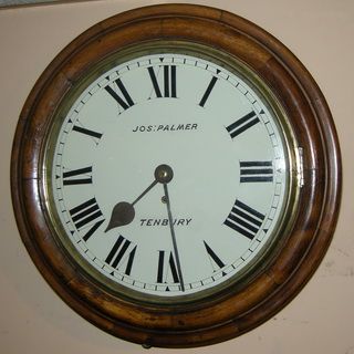 Fusee Dial Clock Palmer Tenbury