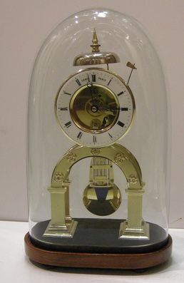 Skeleton Clock by Leroy of Paris