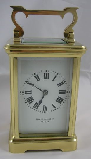 Striking Carriage Clock Exeter