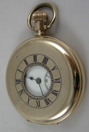 Gents Gold Plated Pocket Watch
