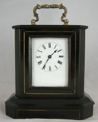 Ebonised Carriage Clock