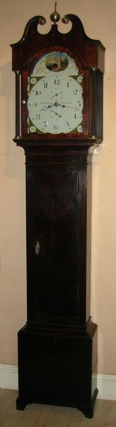 Antique Grandfather Clock by Thomas Swansea