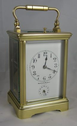 French Striking Carriage Clock