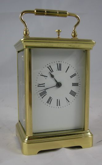 French Striking Repeating Carriage Clock