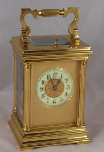 Antique French Repeating Carriage Clock.