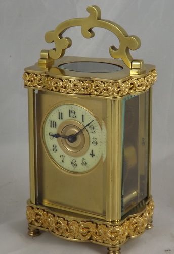 French Douchine Cased Carriage Clock