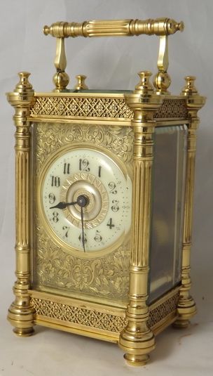 Decorative French Carriage Clock