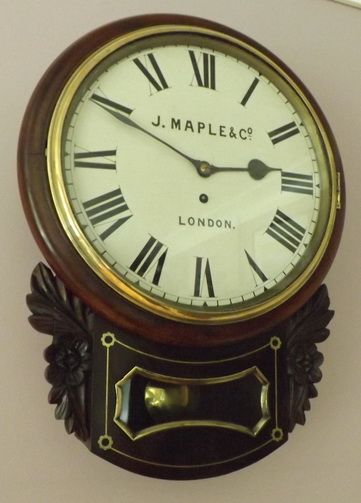 Dropdial Fusee Wall Clock
