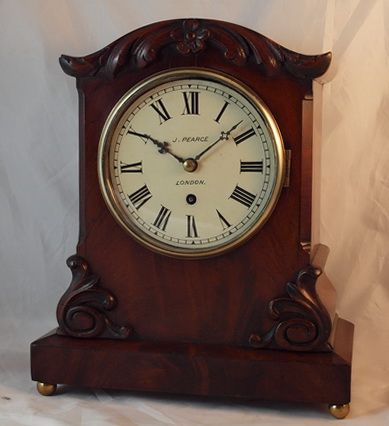English Fusee Bracket Clock