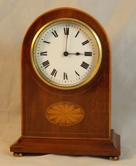 A Small Edwardian Mantel Clock by Richard of Paris