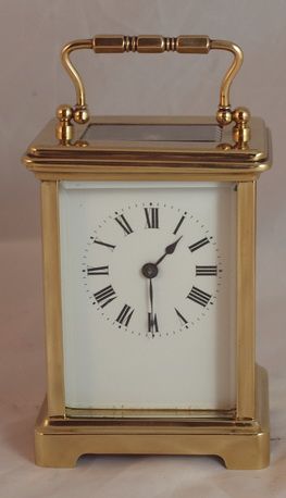 French Brass Cased Carriage Clock