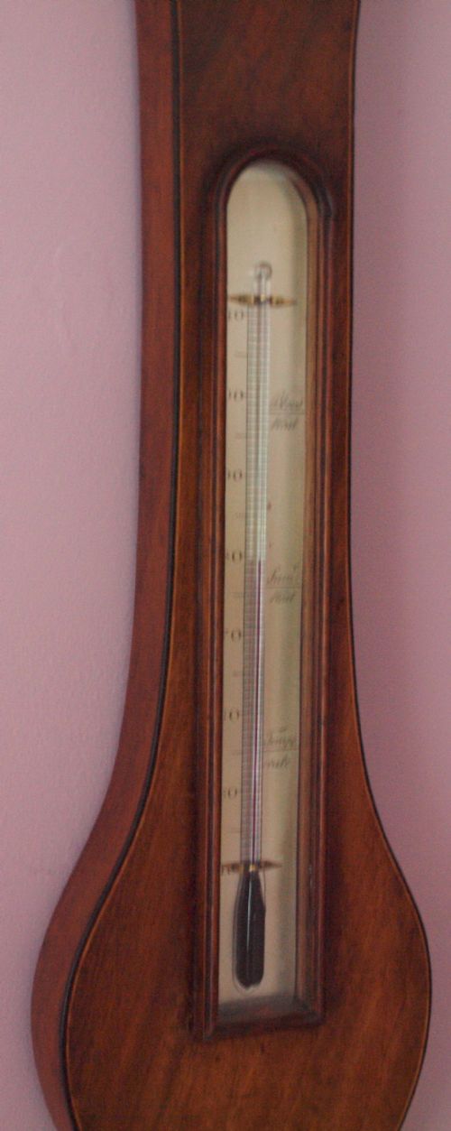 fig 1. A Belfast Georgian Mercury Barometer by Bianchi of Belfast