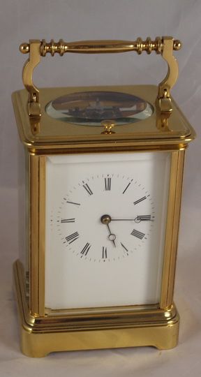 French Striking and Repeating Carriage Clock