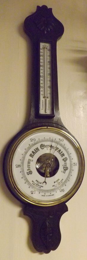 Victorian Aneroid Barometer