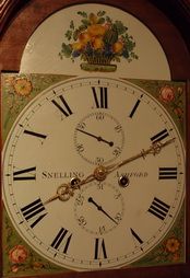 fig 1. Snelling of Ashford Longcase clock