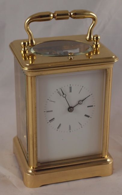 Early Bell Striking Repeating Carriage Clock