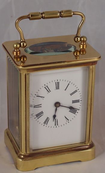 French Brass Cased Carriage Clock