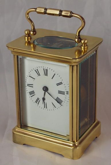 French Brass Cased Carriage Clock