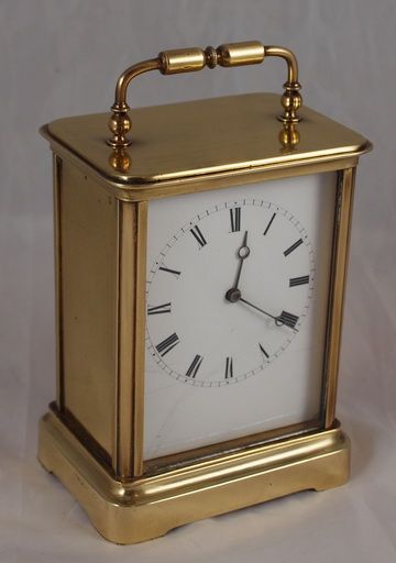 French Brass Cased Carriage Clock