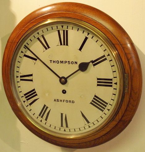 Fusee Dial Clock Thompson Ashford