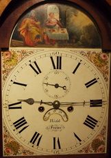 fig 1. Webb of Frome Somerset Longcase Clock