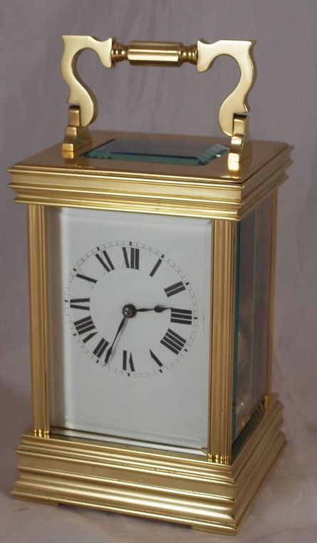 A Larger 'Anglaise' Variation Carriage Clock.