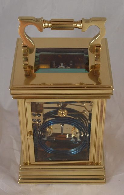 fig 1. A larger 'Anglaise' variation carriage clock.