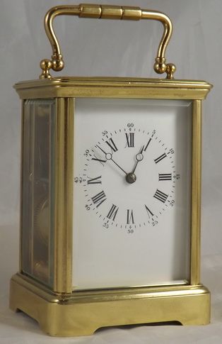 A Good Quality Striking French Carriage Clock