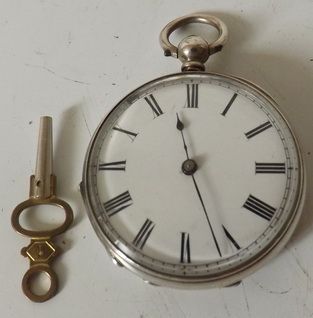 Small Silver Pocket Watch