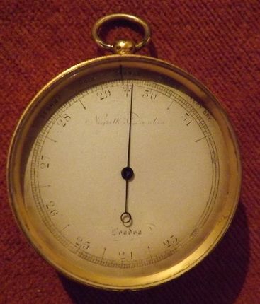 Negretti & Zambra London Pocket Barometer