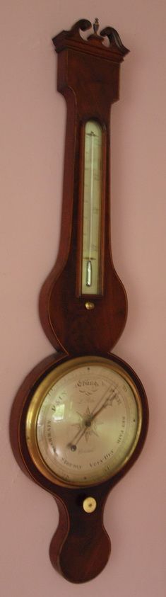 Mercury Wheel Barometer Polti Bristol